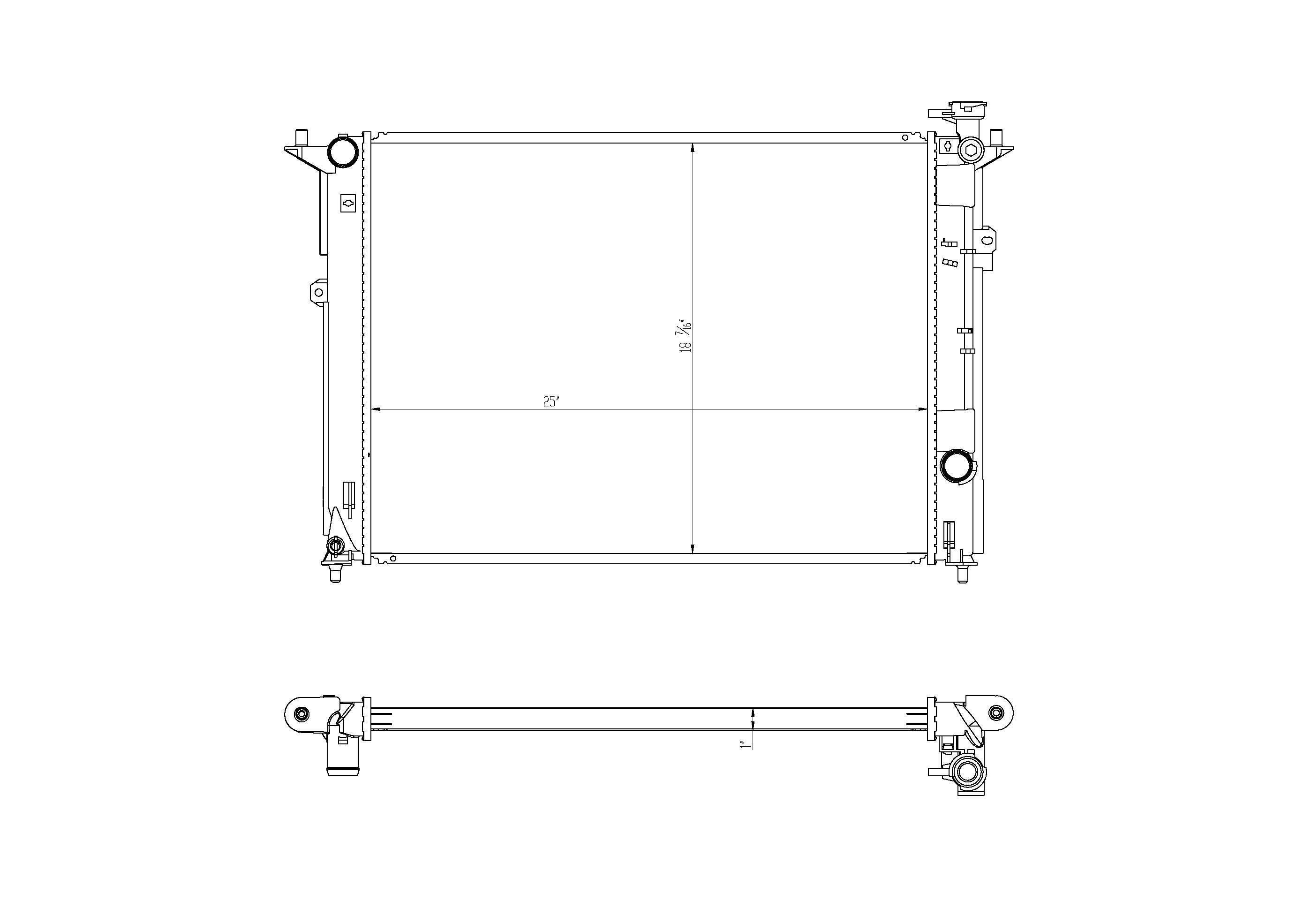 13456 - Auto Radiator