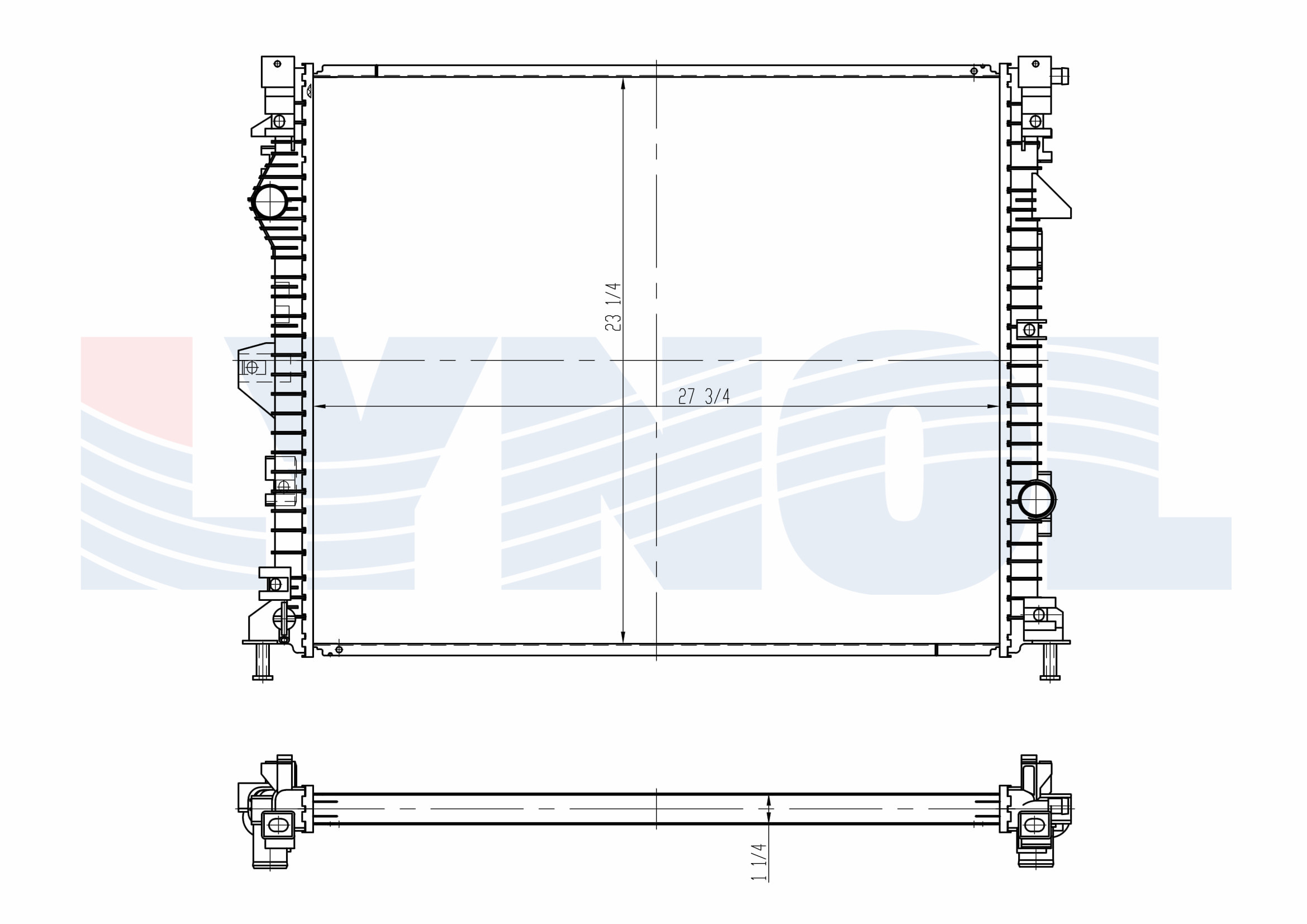 13554 - Auto Radiator