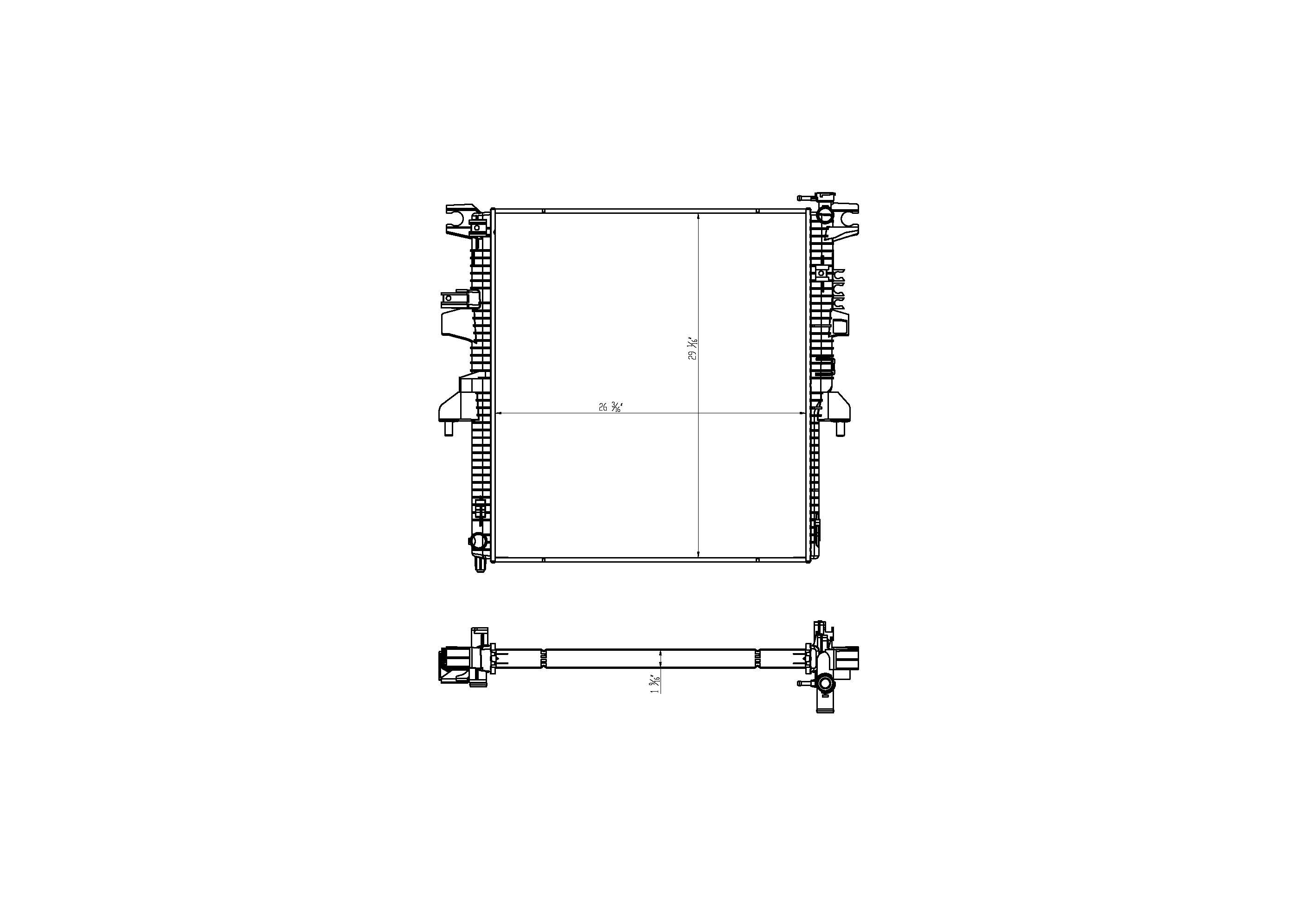13643 - Auto Radiator