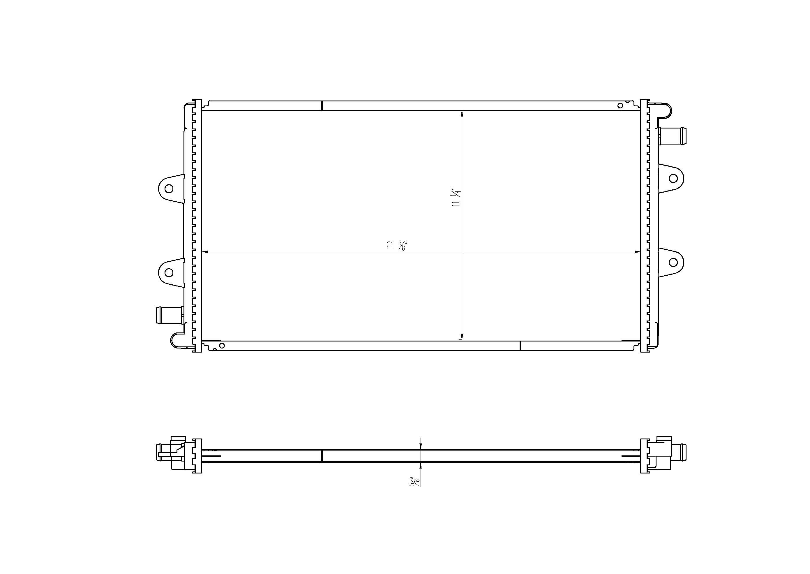13654 - Auto Radiator