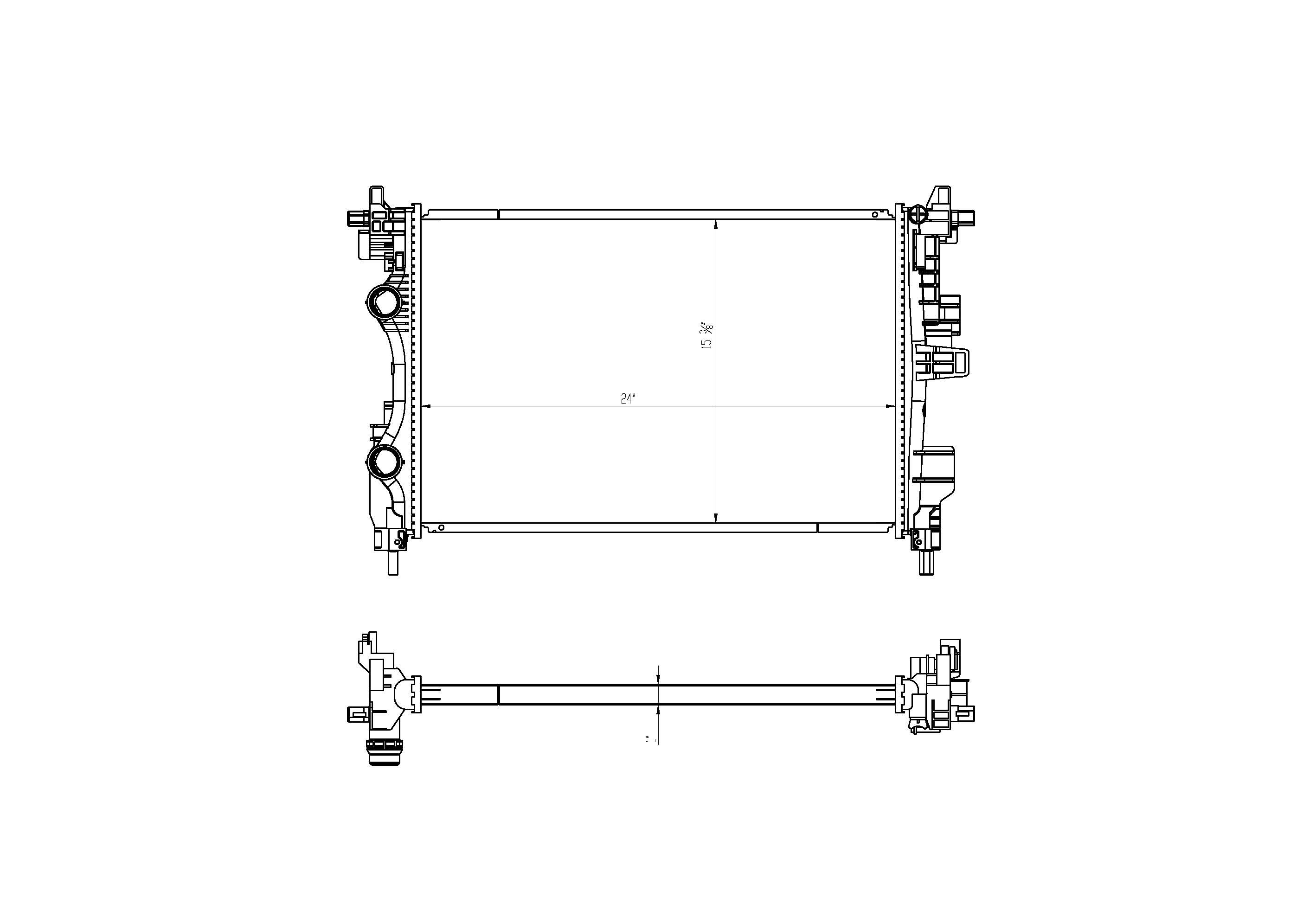 13687 - Auto Radiator