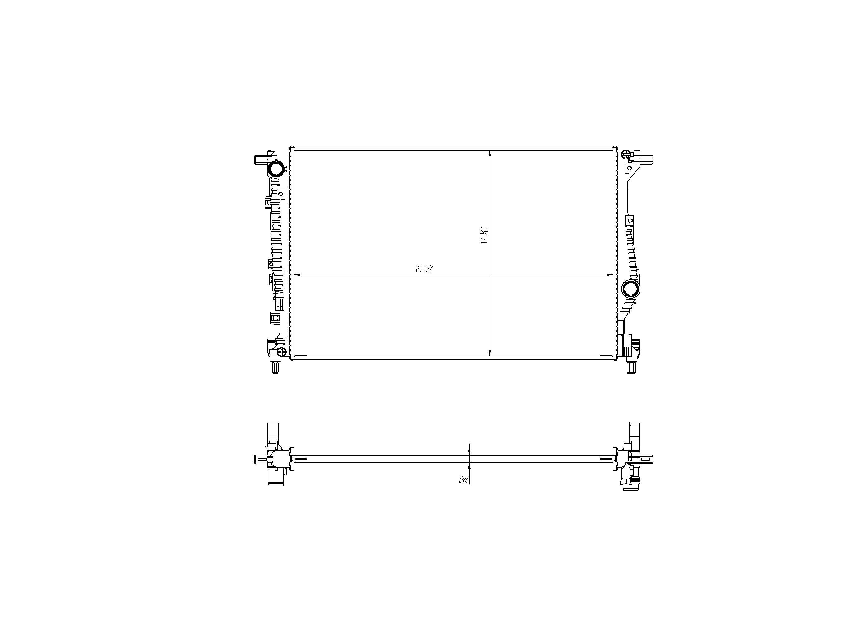 13770 - Auto Radiator