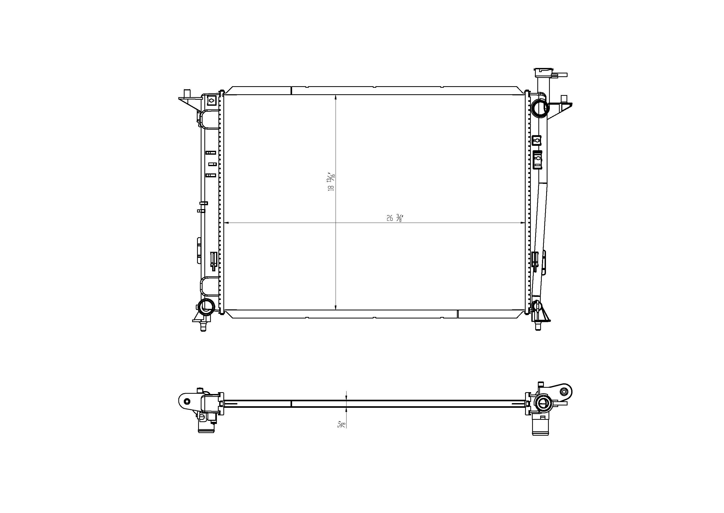 13777 - Auto Radiator