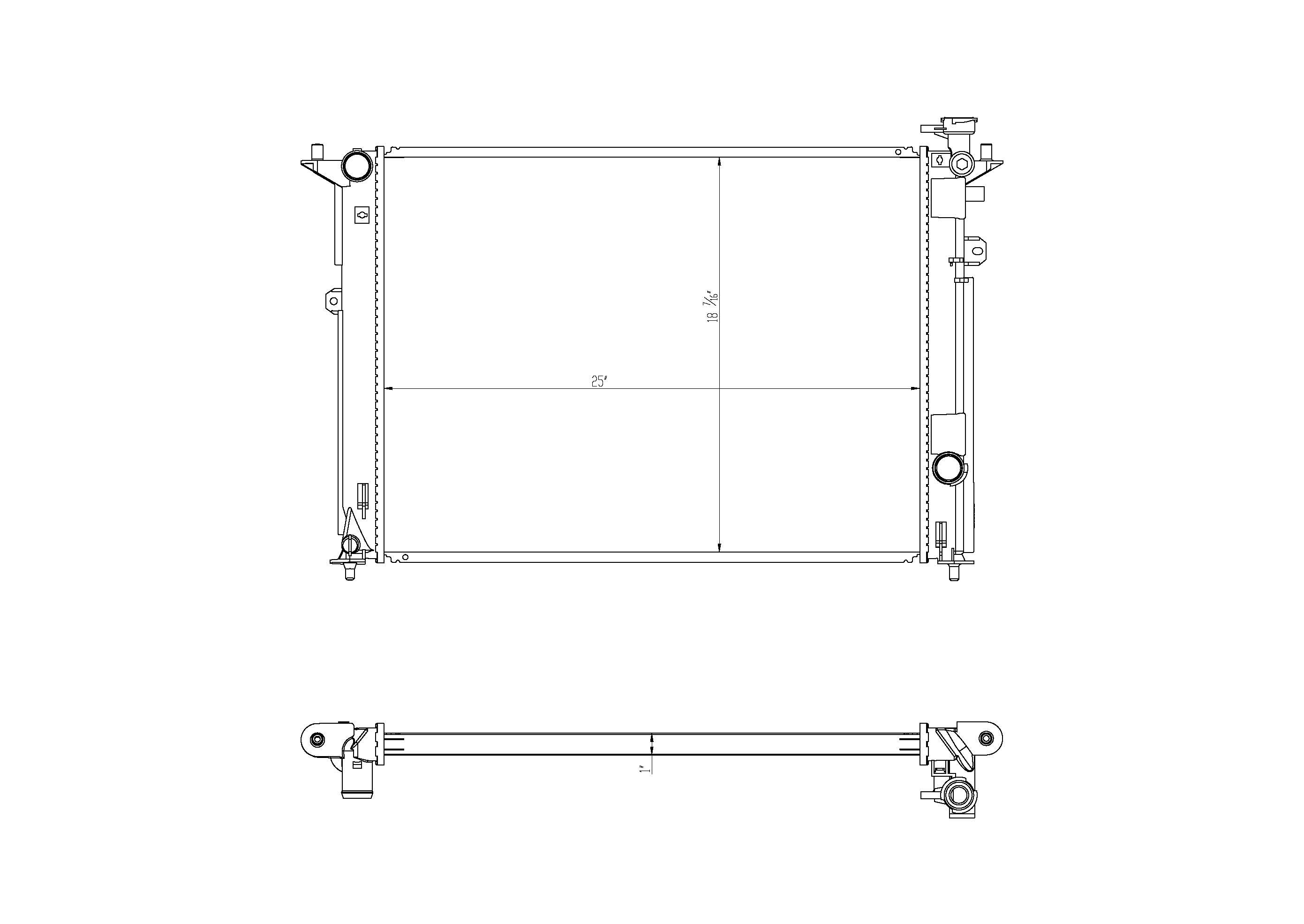 13839 - Auto Radiator