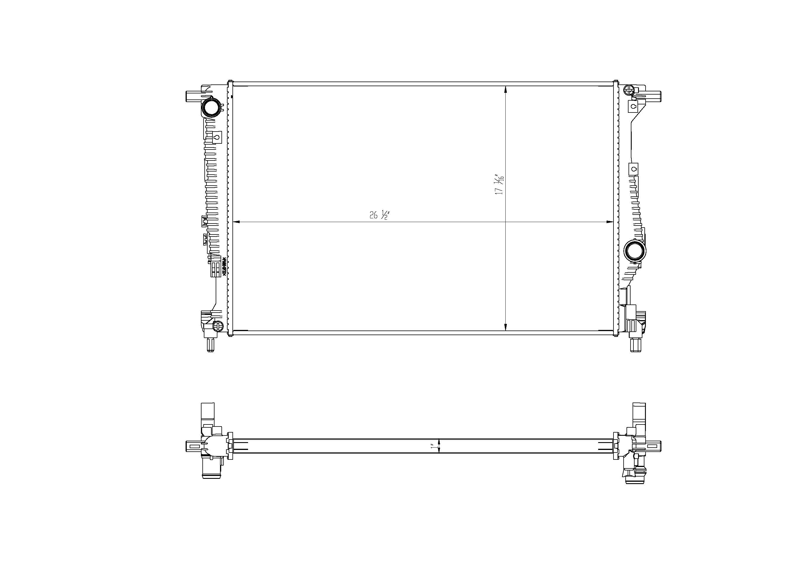 13848 - Auto Radiator
