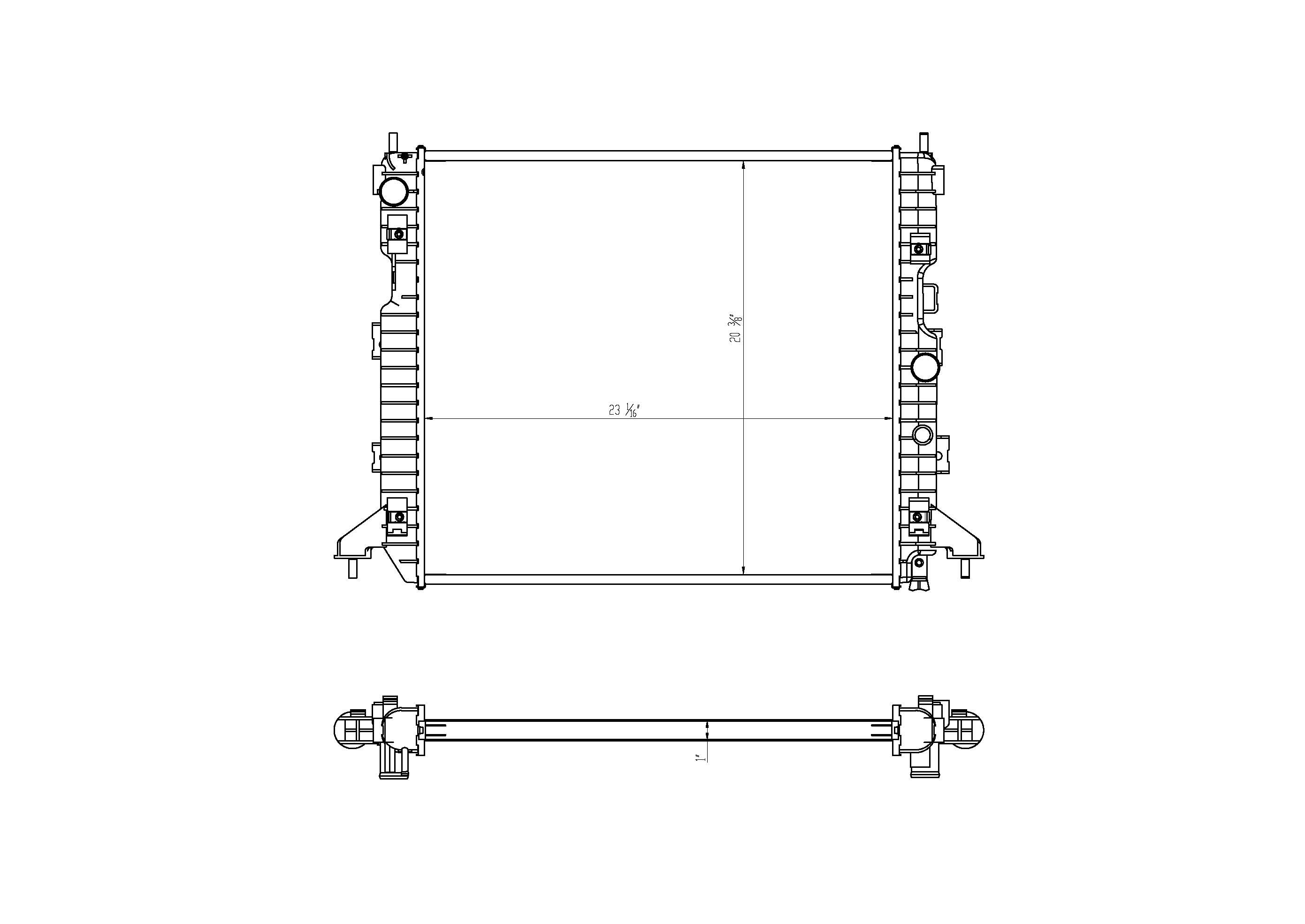 13889 - Auto Radiator