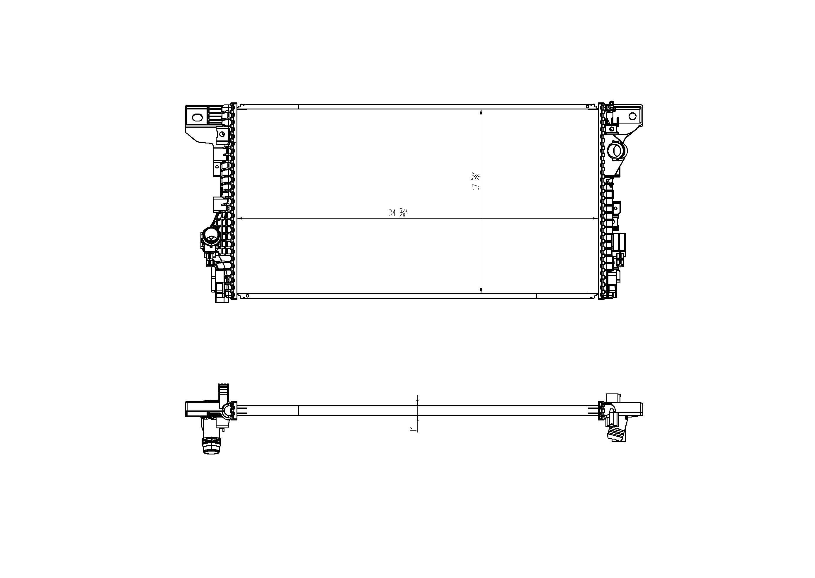 13930 - Auto Radiator