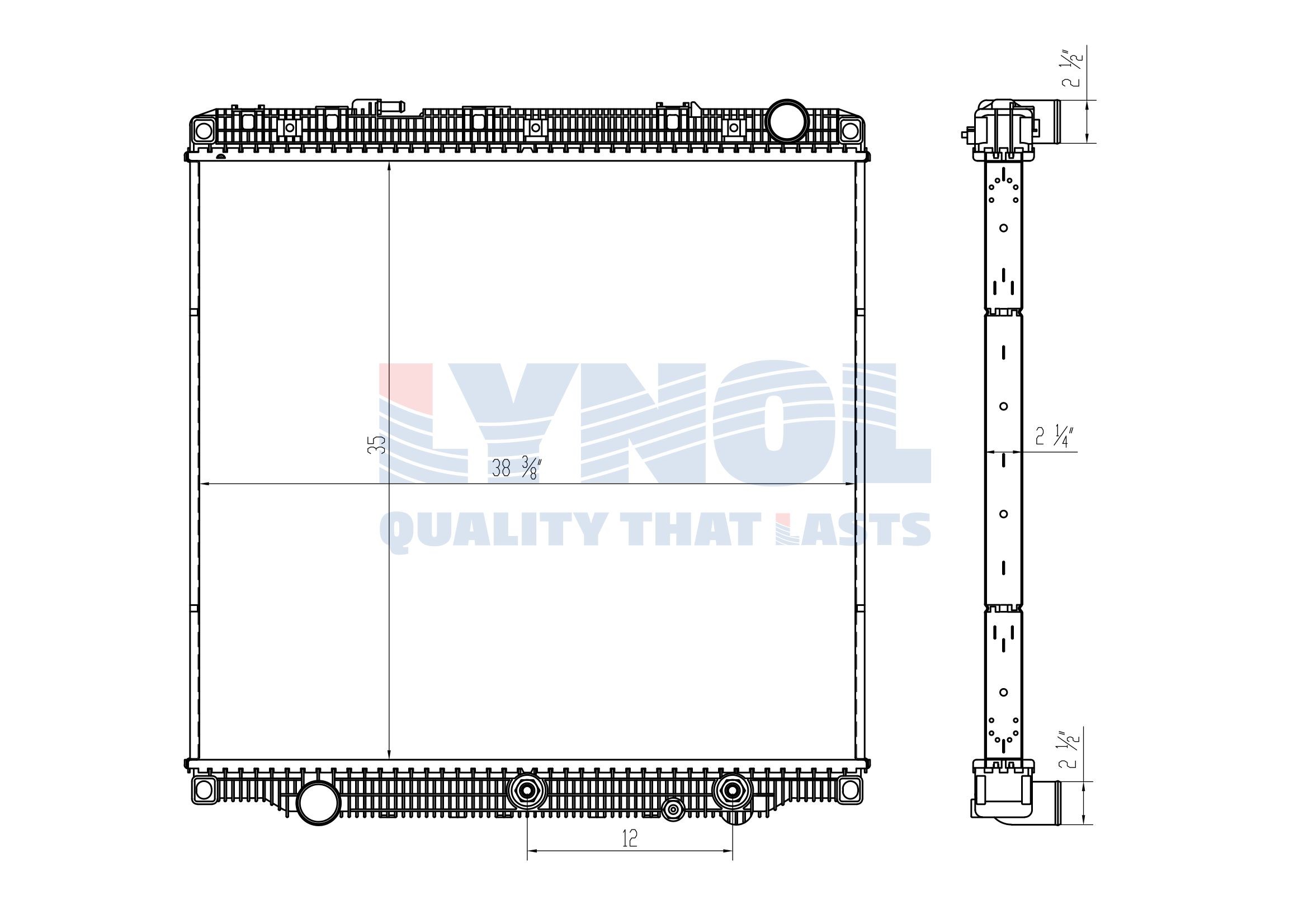 2200-105 - HD Radiator