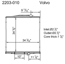 2203-010 - HD Radiator