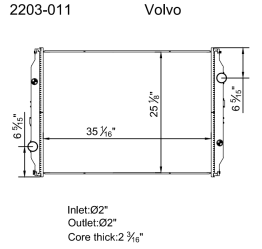 2203-011 - HD Radiator
