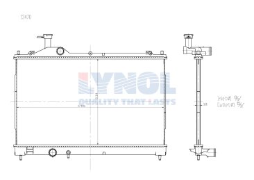 13470 - Auto Radiator