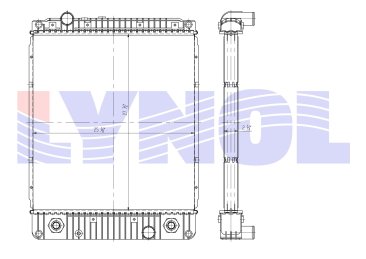 2200-069 - Freightliner Radiator